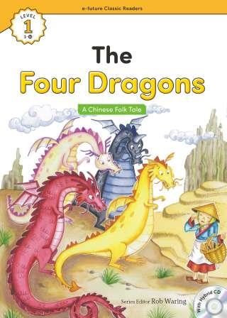 The Four Dragons +Hybrid CD (eCR Level 1) - Kolektif kitap kapağı