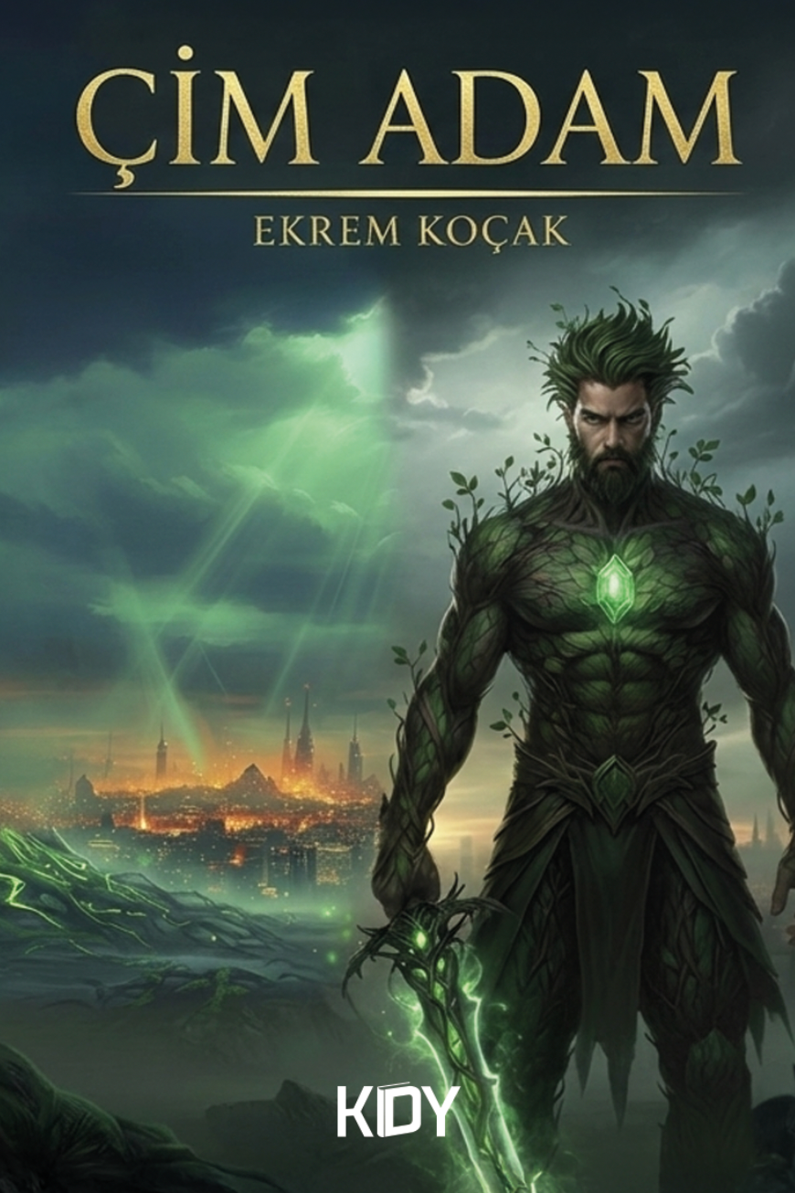 Çim Adam - Ekrem Koçak kitap kapağı