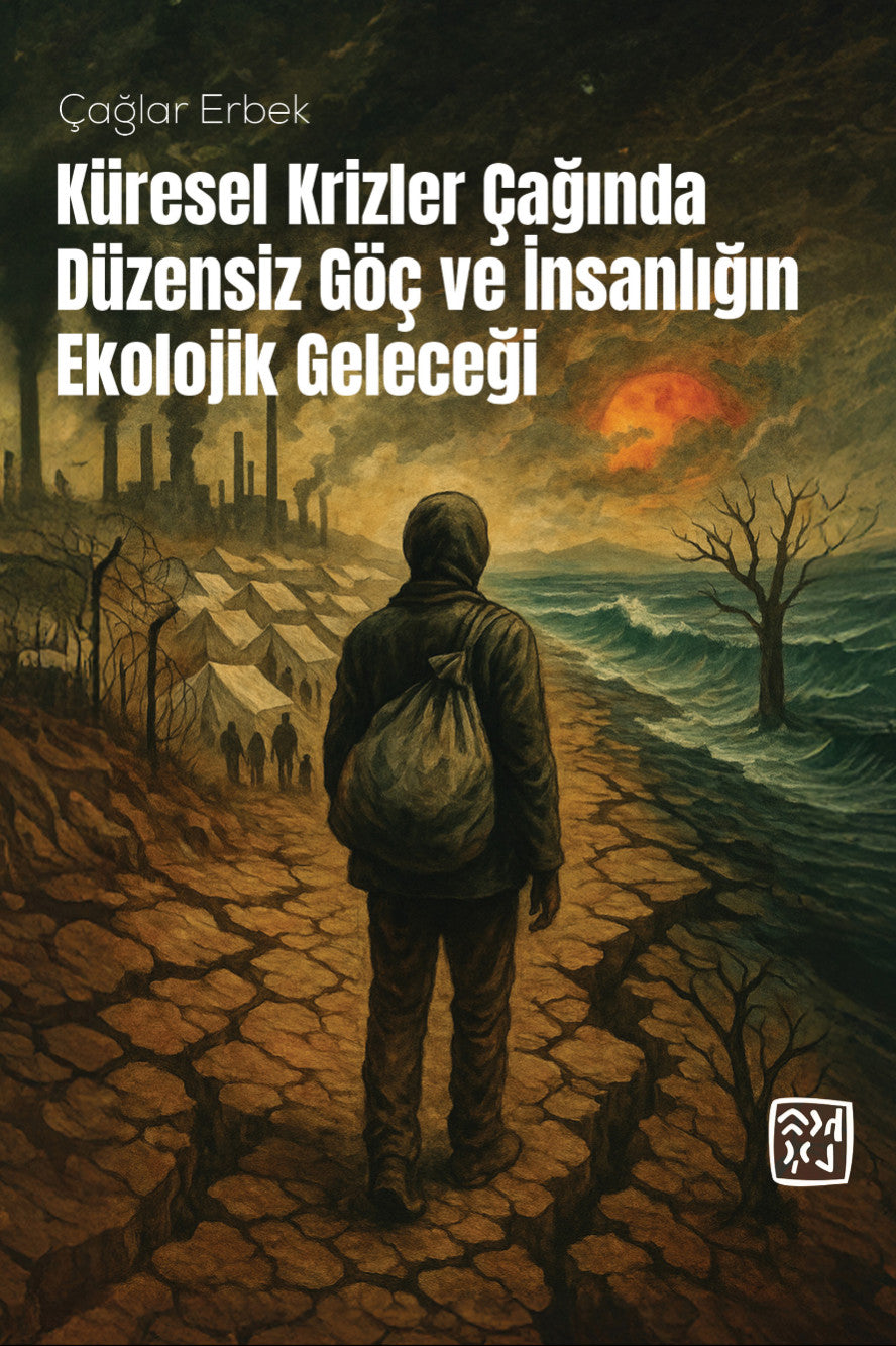 Küresel Krizler Çağında Düzensiz Göç ve İnsanlığın Ekolojik Geleceği - Çağlar Erbek kitap kapağı