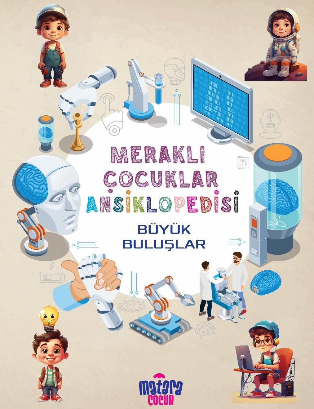 Büyük Buluşlar / Meraklı Çocuklar Ansiklopedisi - Kolektif kitap kapağı