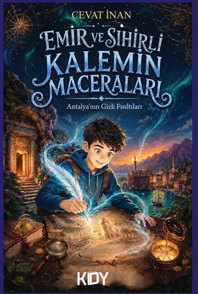 Emir ve Sihirli Kalemin Maceraları - Cevat İnan kitap kapağı