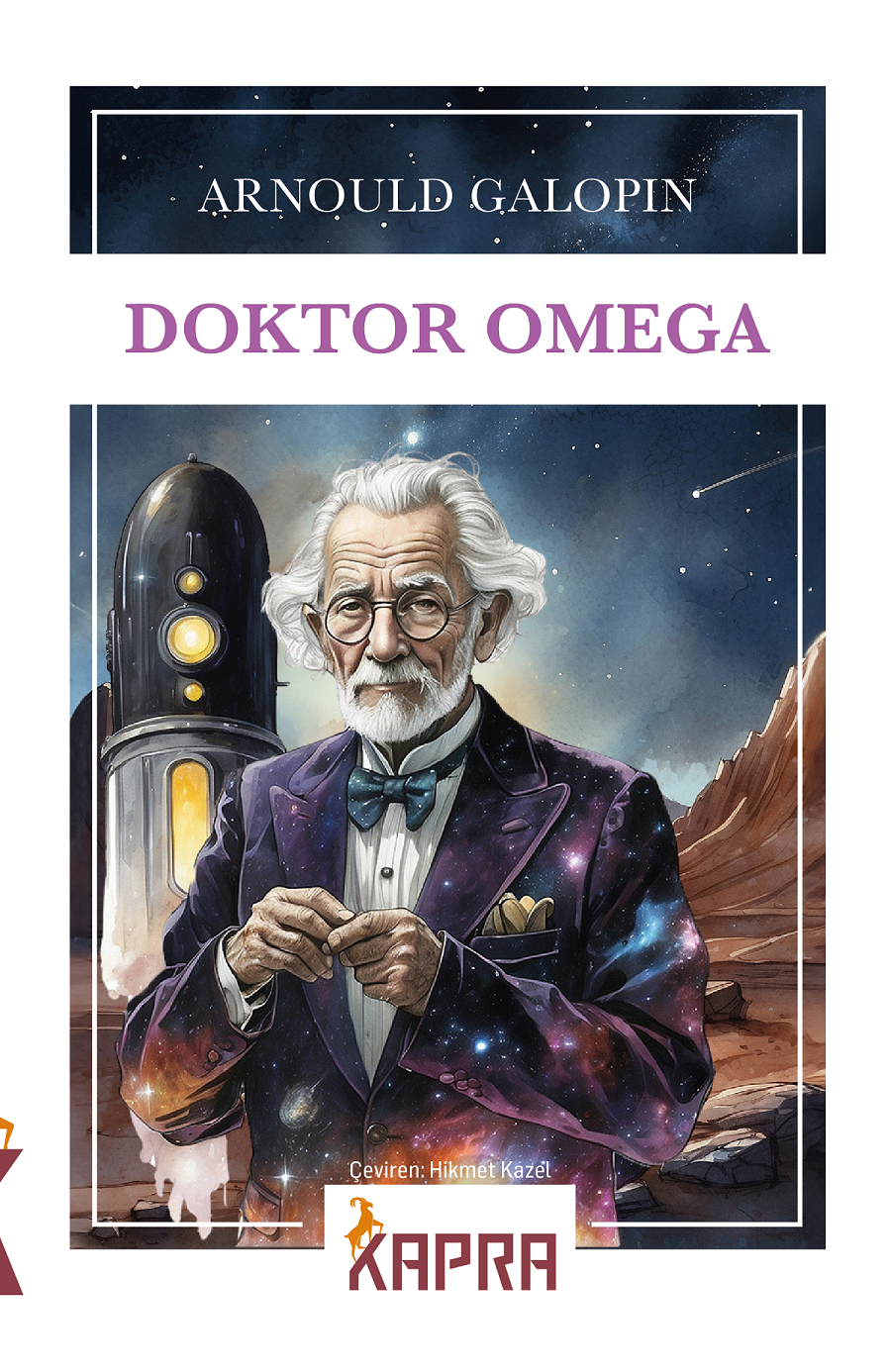 Doktor Omega - Arnould Galopin kitap kapağı