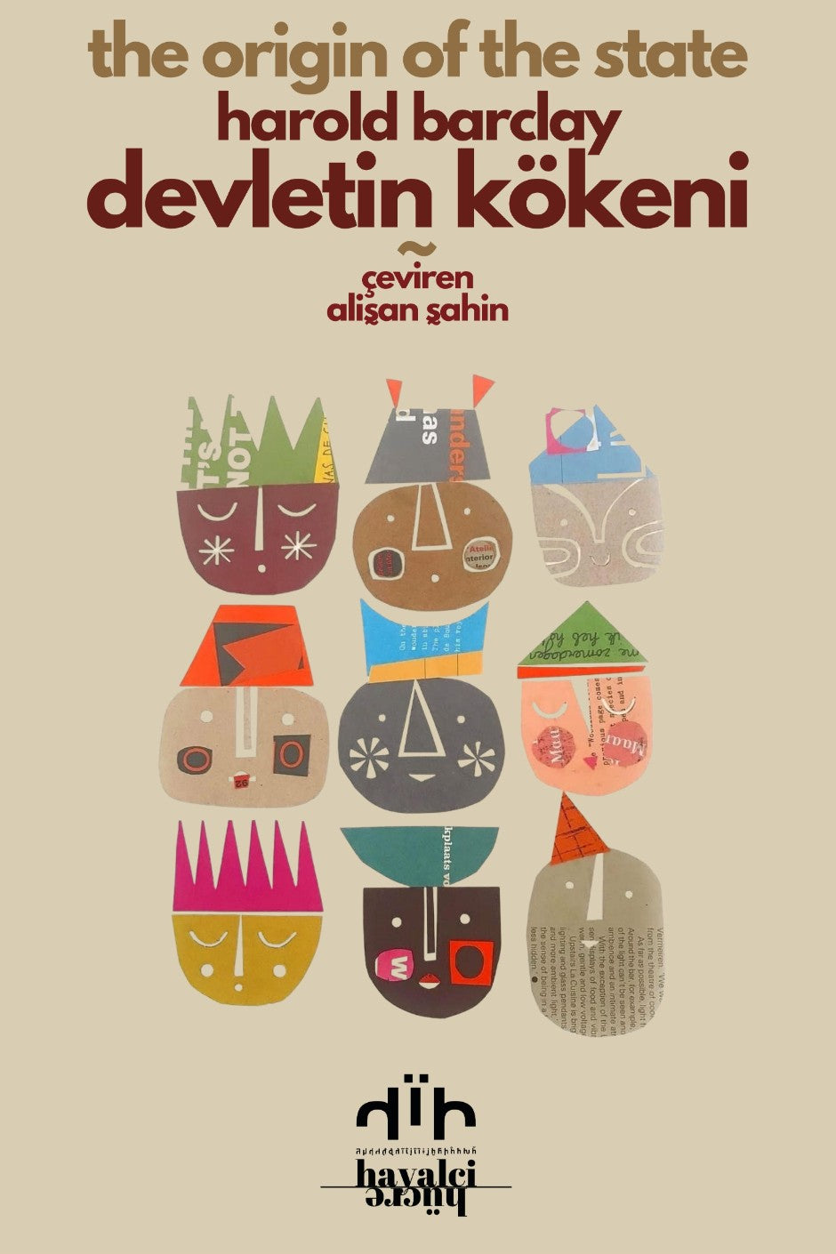 The Origin of the State Devletin Kökeni - Harold Barclay kitap kapağı