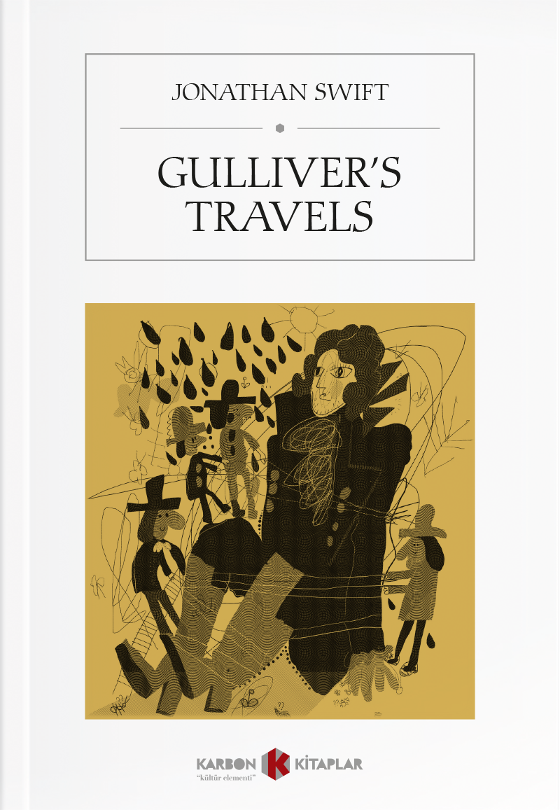 Gulliver's Travels - Jonathan Swift kitap kapağı