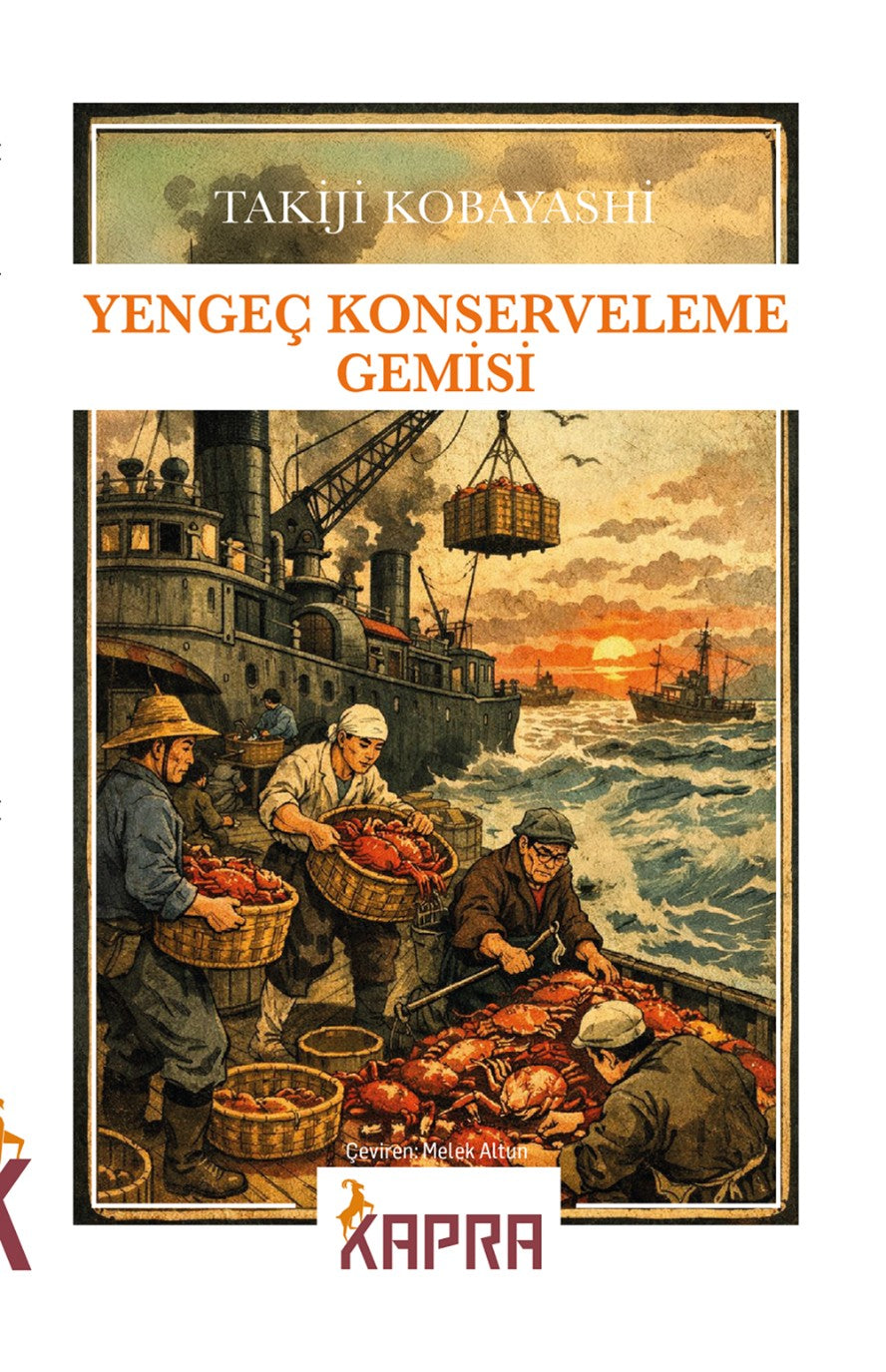 Yengeç Konserveleme Gemisi - Takici Kobayaşi kitap kapağı