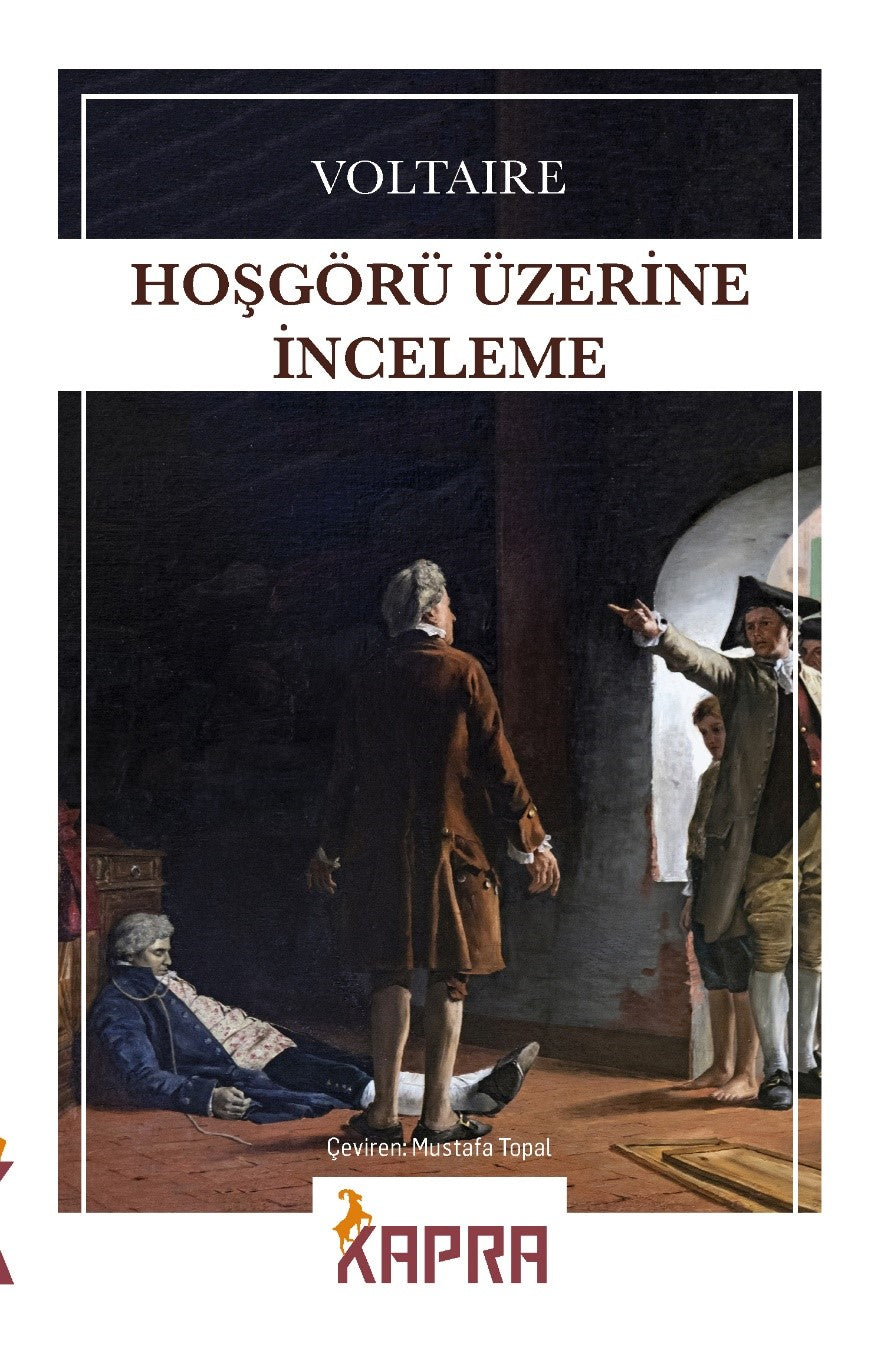 Hoşgörü Üzerine İnceleme - Voltaire kitap kapağı
