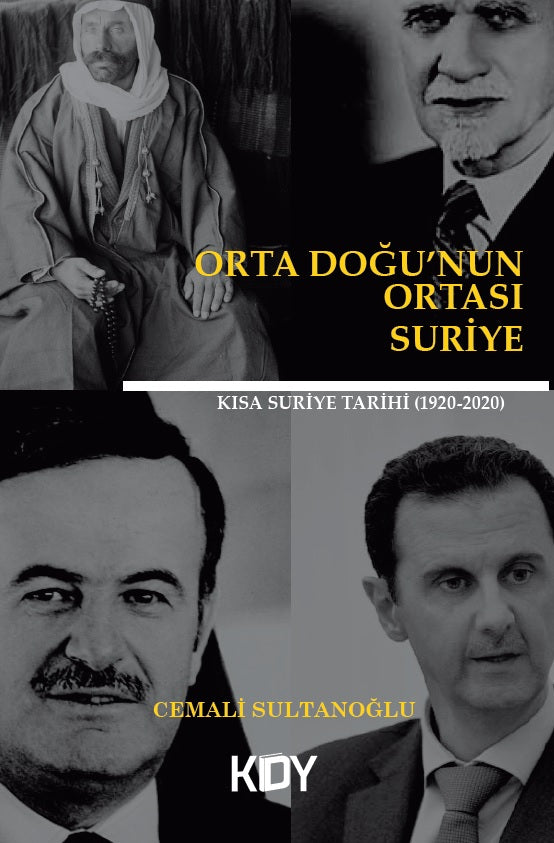 Orta Doğunun Ortası Suriye - Cemali Sultanoğlu kitap kapağı