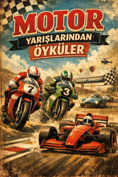 Motor Yarışlarından Öyküler - Kolektif kitap kapağı