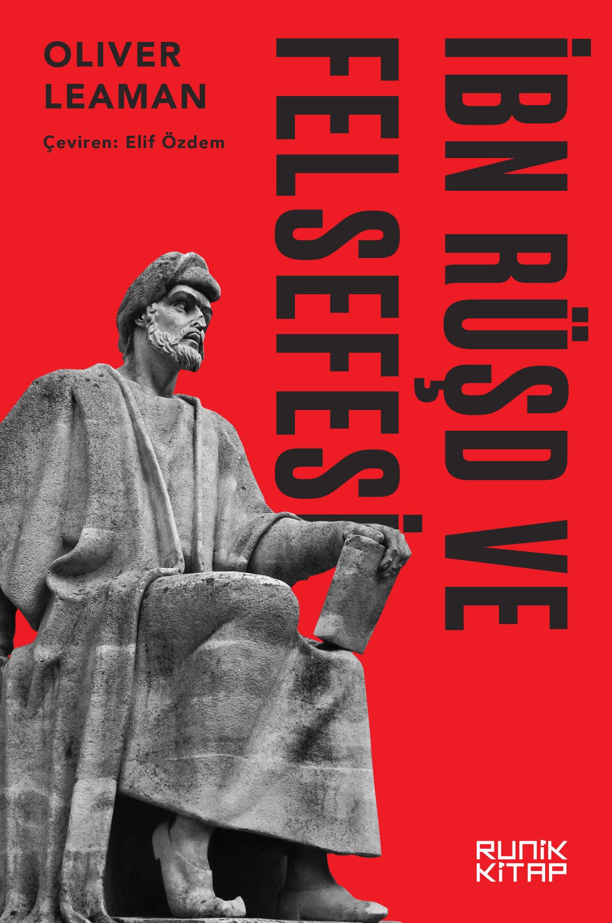 İbn Rüşd ve Felsefesi - Oliver Leaman kitap kapağı