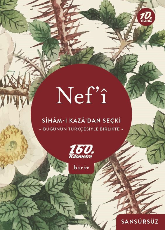 Siham-ı Kaza'dan Seçki Bugünün Türkçesiyle Birlikte / Sansürsüz - Nefi kitap kapağı
