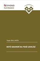Heta Gramerî Ra Fekê Çewlîgî - Yusuf Baluken kitap kapağı