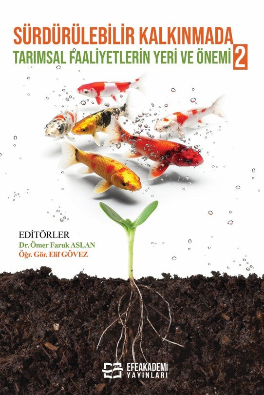 Sürdürülebilir Kalkınmada Tarımsal Faaliyetlerin Yeri ve Önemi 2 - Dr. Ömer Faruk Aslan kitap kapağı