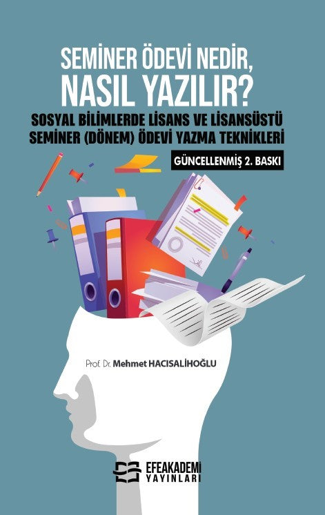 Seminer Ödevi Nedir, Nasıl Yazılır? - Mehmet Hacısalihoğlu kitap kapağı