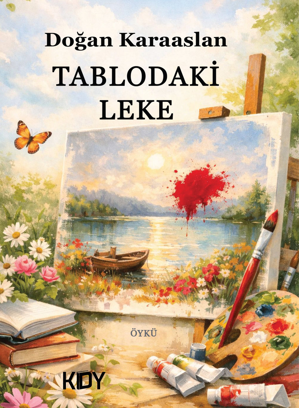 Tablodaki Leke - Doğan Karaaslan kitap kapağı