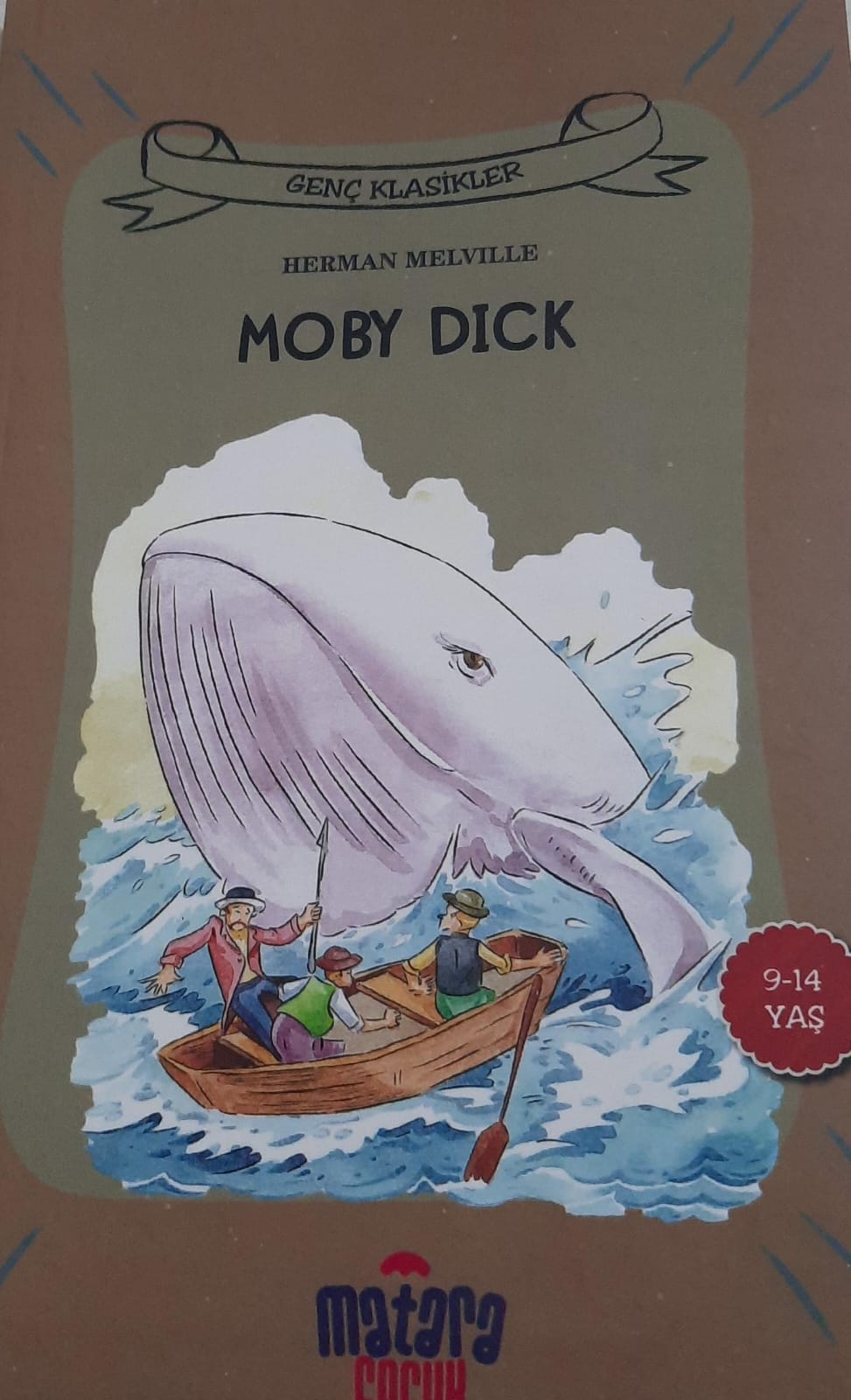 Moby Dick Genç Klasikler Serisi - Herman Melville kitap kapağı