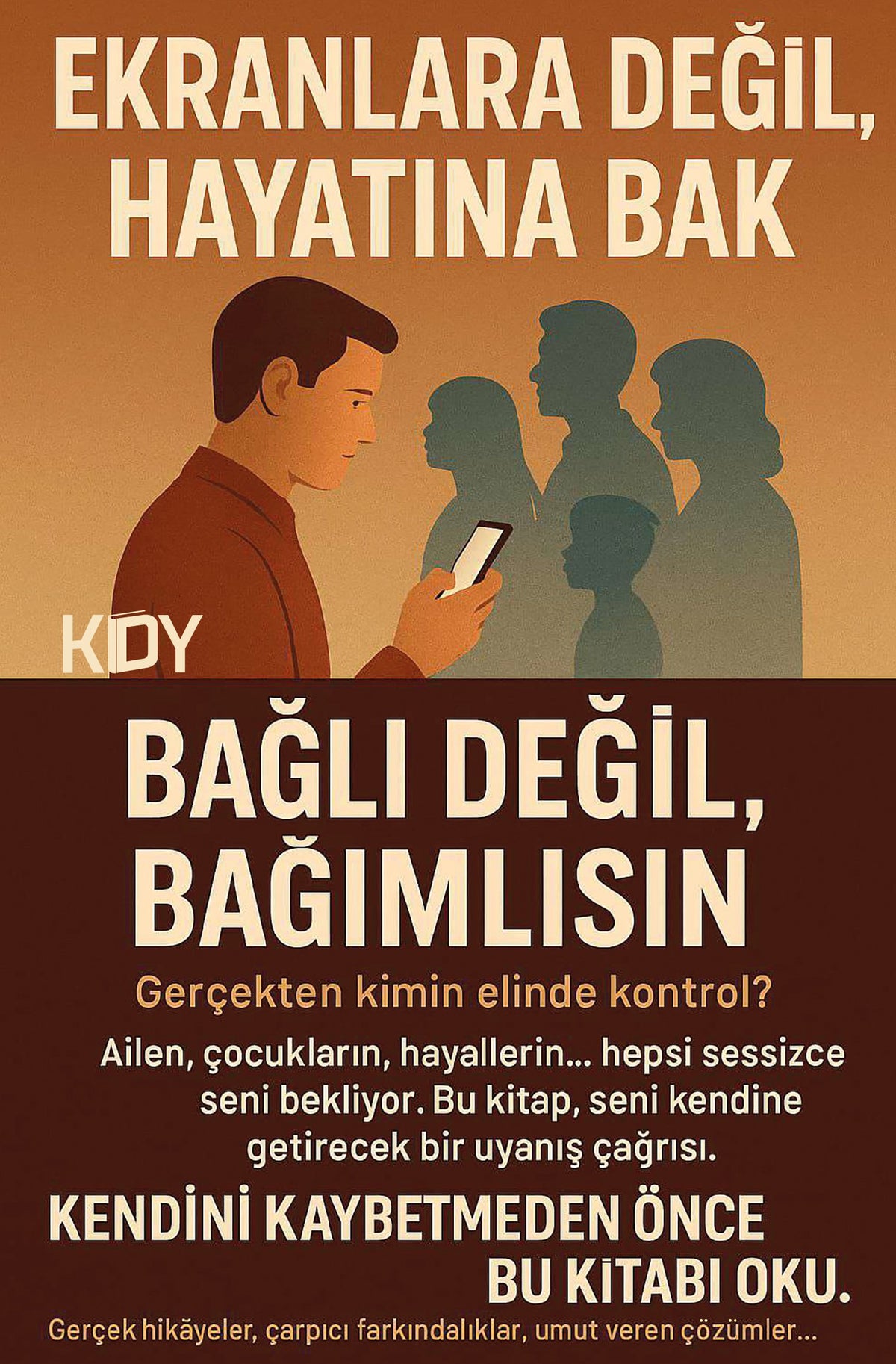 Bağlı Değil Bağımlısın - Zafer Palut kitap kapağı
