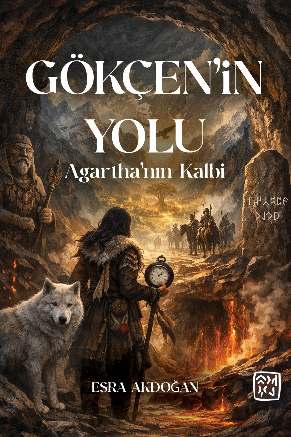Gökçen'in Yolu Agartha'nın Kalbi - Esra Akdoğan kitap kapağı