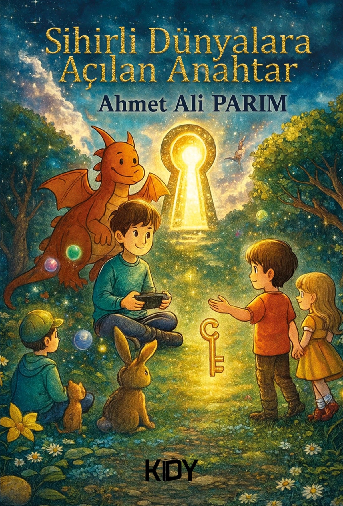 Sihirli Dünyalara Açılan Anahtar - Ahmet Ali Parım kitap kapağı