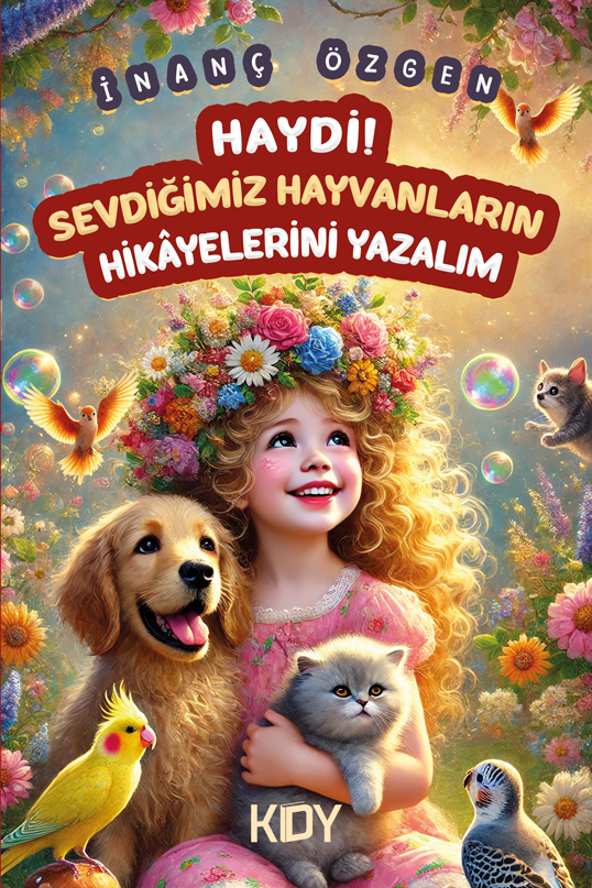 Haydi! Sevdiğimiz Hayvanların Hikayelerini Yazalım - İnanç Özgen kitap kapağı