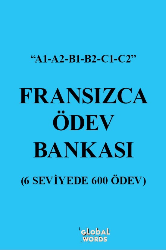 Fransızca Ödev Bankası 6 Seviyede 600 Ödev - Kolektif kitap kapağı