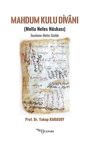 Mahdum Kulu Divanı (Molla Nefes Nüshası) İnceleme-Metin-Sözlük - Prof. Dr. Yakup Karasoy kitap kapağı