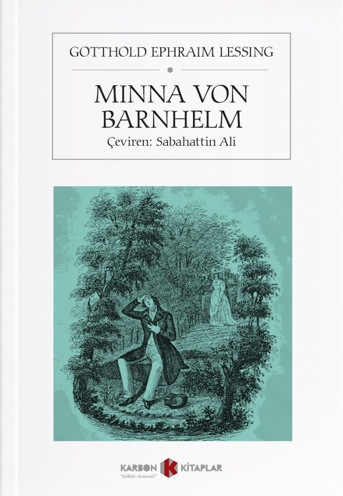 Minna von Barnhelm - Gotthold Ephraim Lessing kitap kapağı