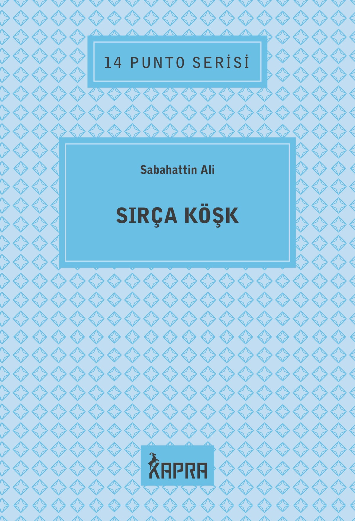 Sırça Köşk / 14 Punto Serisi - Sabahattin Ali kitap kapağı