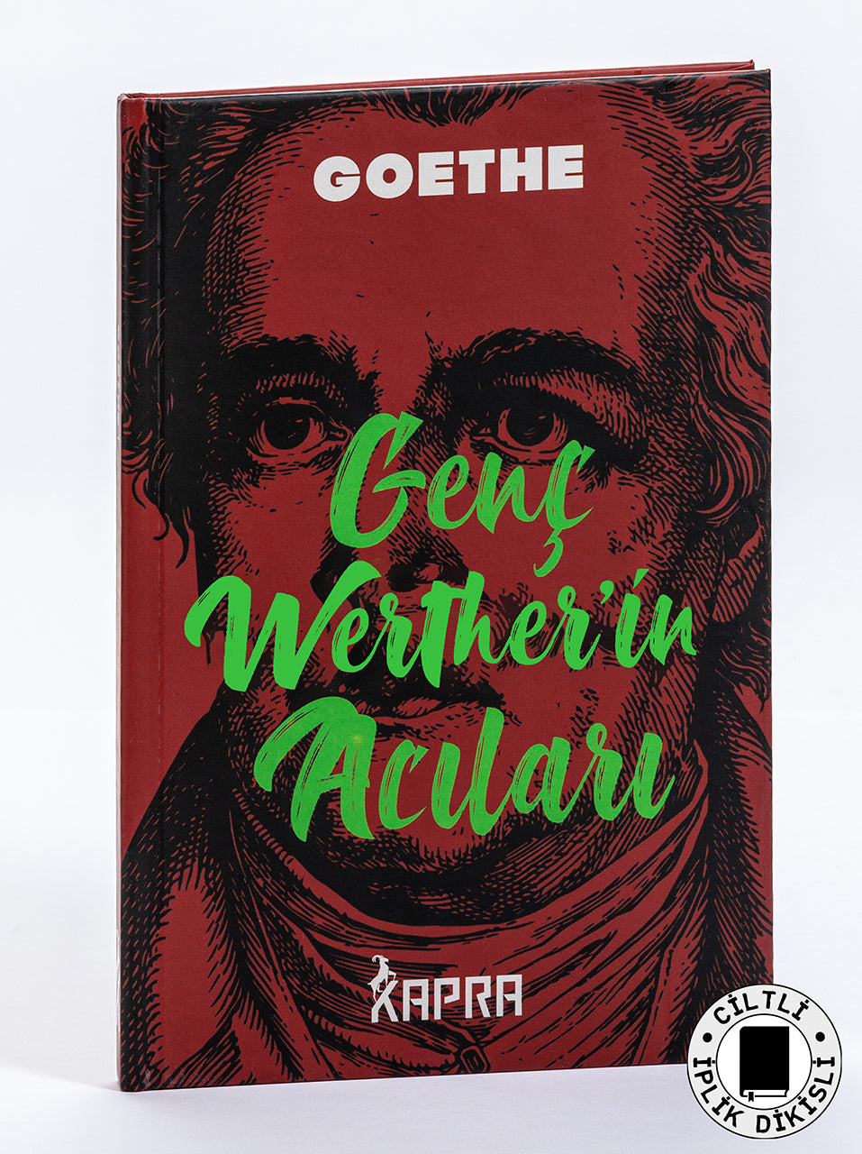 Genç Werther'in Acıları (Ciltli, İplik Dikişli) - J. Wolfgang Von Goethe kitap kapağı