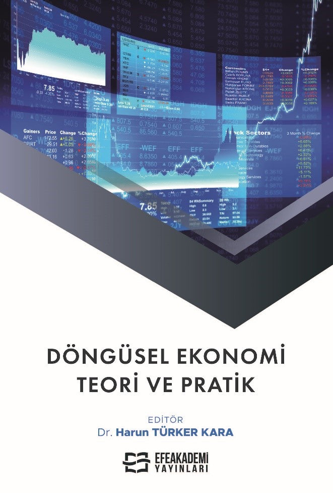 Döngüsel Ekonomi: Teori ve Pratik - Dr. Harun Türker Kara kitap kapağı
