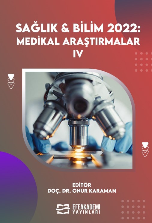 Sağlık - Bilim 2022: Medikal Araştırmalar IV - Dr. Onur Karaman kitap kapağı