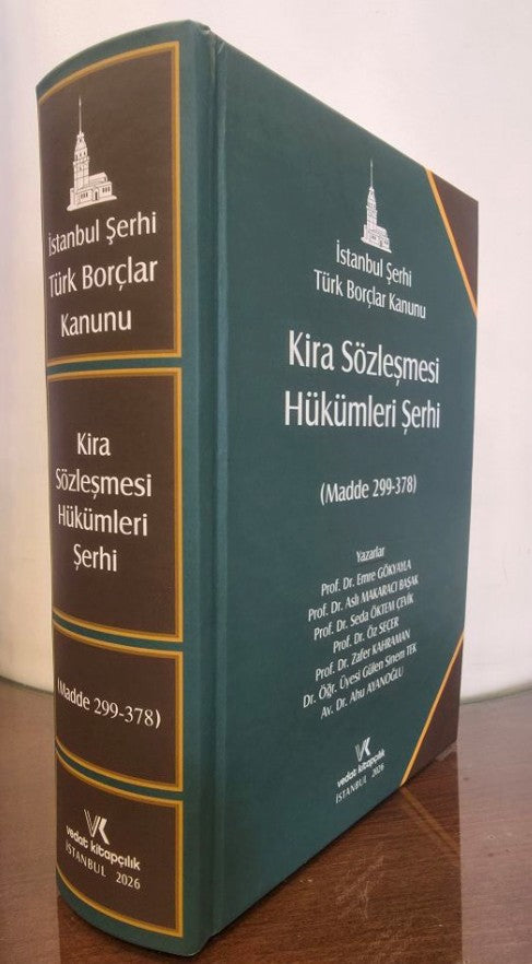 Kira Sözleşmesi Hükümleri Şerhi (Madde 299-378) - Seda Öktem Çevik kitap kapağı