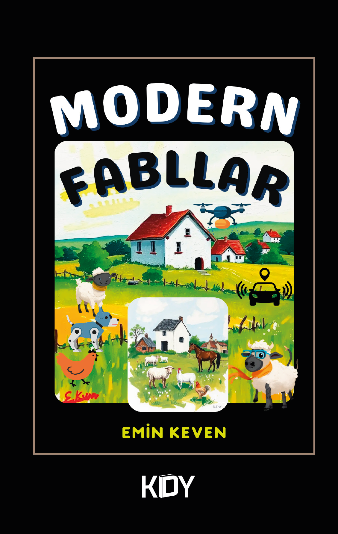 Modern Fabllar - Emin Keven kitap kapağı