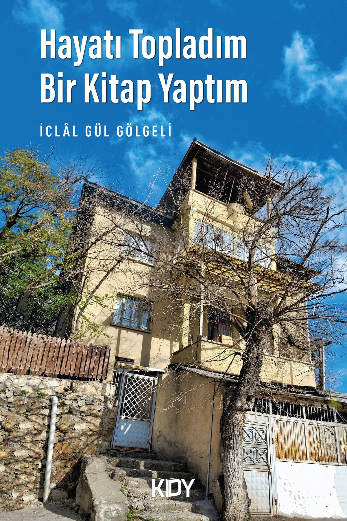 Hayatı Topladım Bir Kitap Yaptım - İclal Gül Gölgeli kitap kapağı
