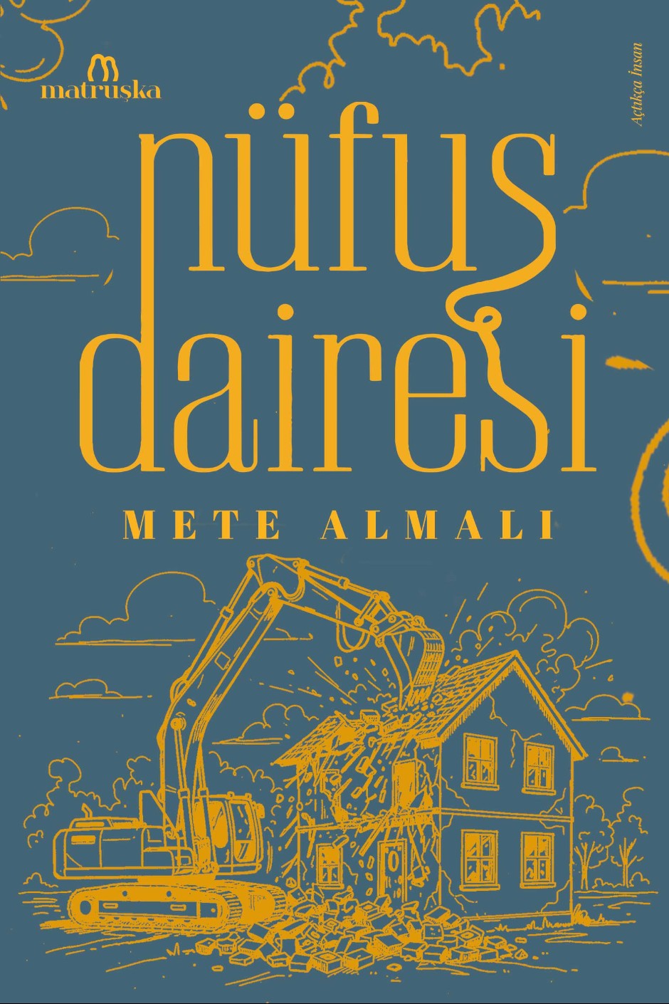 Nüfus Dairesi - Mete Almalı kitap kapağı