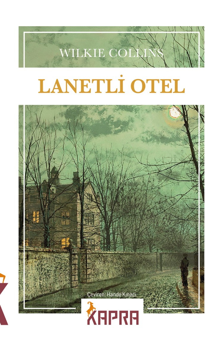 Lanetli Otel - Wilkie Collins kitap kapağı