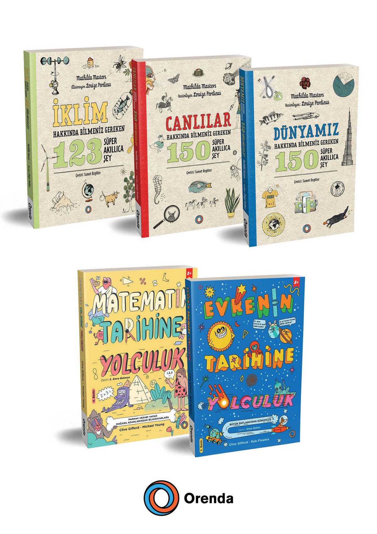 Eğlenceli Bilgi Seti (5 Kitap) - Clive Gifford kitap kapağı