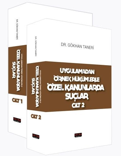Uygulamadan Örnek Hükümlerle Özel Kanunlarda Suçlar (2 Cilt Takım) - Dr. Gökhan Taneri kitap kapağı