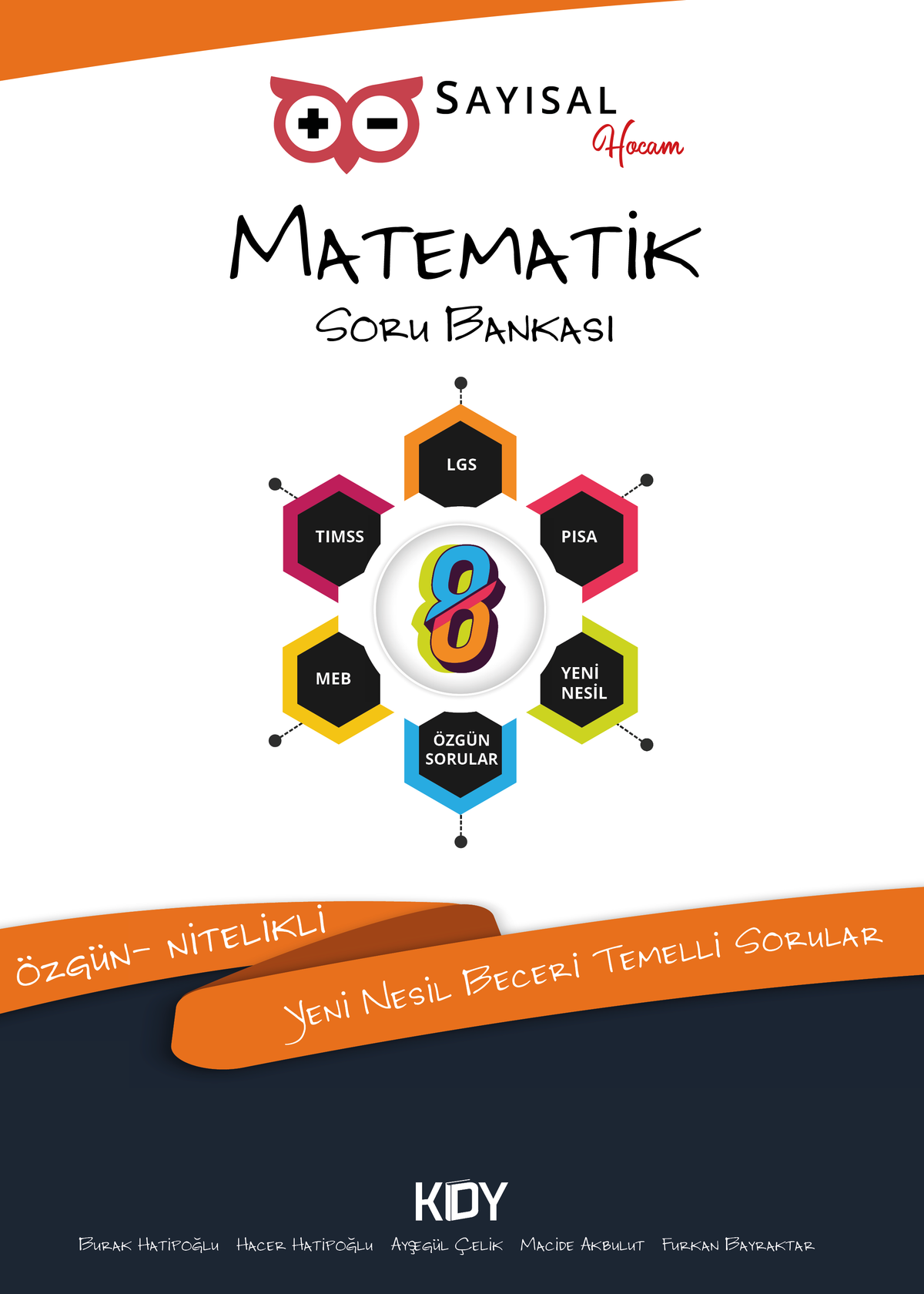 Sayısal Hocam Matematik 8. Sınıf LGS Yeni Nesil Soru Bankası - Kolektif kitap kapağı