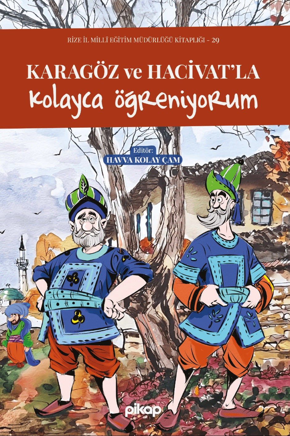 Karagöz ve Hacivat'la Kolayca Öğreniyorum - Havva Çam kitap kapağı