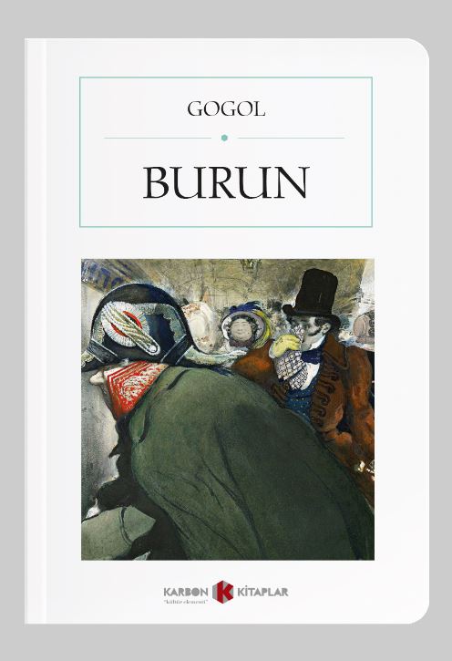 Burun (Cep Boy) (Tam Metin) - Nikolay Vasilievich Gogol kitap kapağı
