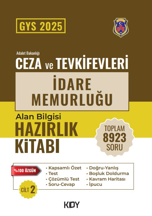CTE Ünvan Değişikliği Sınavı İdare Memurluğu 2. Cilt - Mehmet Varnalı kitap kapağı