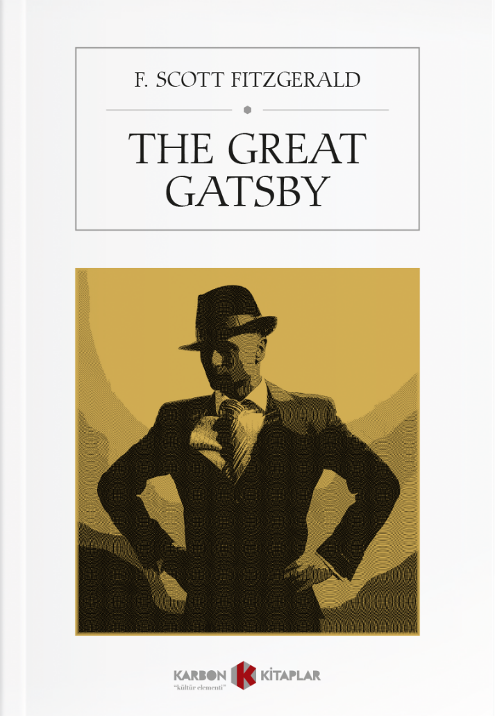 The Great Gatsby - F. Scott Fitzgerald kitap kapağı
