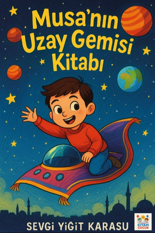 Musa'nın Uzay Gemisi Kitabı - Sevgi Yiğit Karasu kitap kapağı