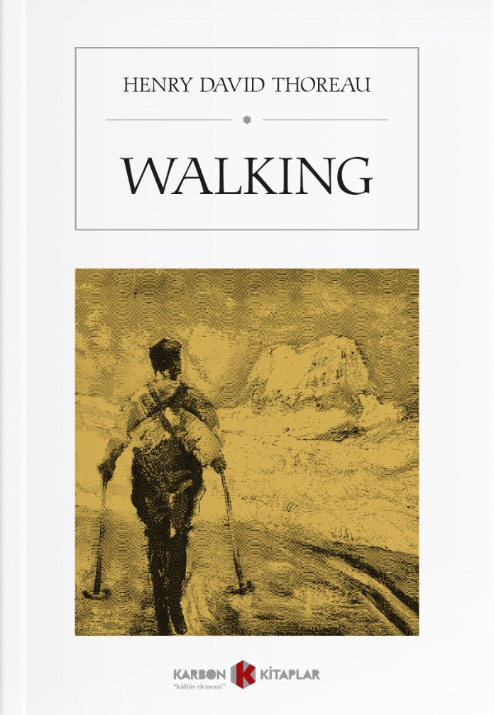 Walking - Henry David Thoreau kitap kapağı