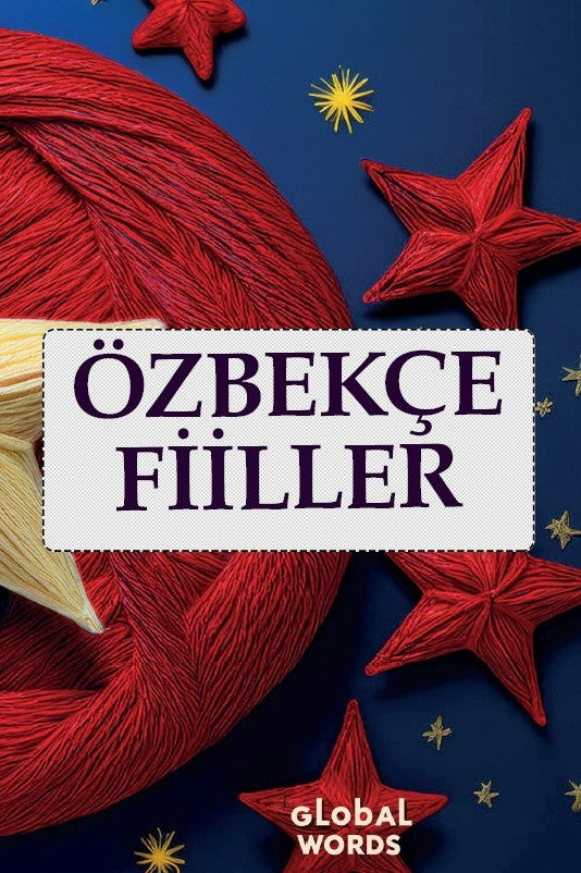 Özbekçe Fiiller - Kolektif kitap kapağı