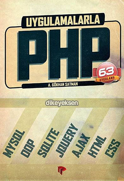 Uygulamalarla PHP - A. Gökhan Satman kitap kapağı