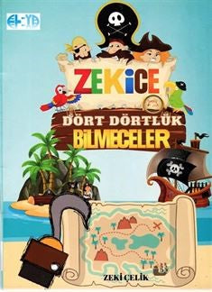 Zekice Dört Dörtlük Bilmeceler - Zeki Çelik kitap kapağı