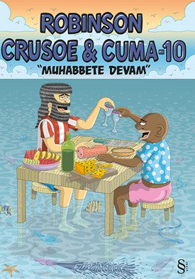 Robinson Crusoe ve Cuma 10 / Muhabbete Devam - Gürcan Yurt kitap kapağı