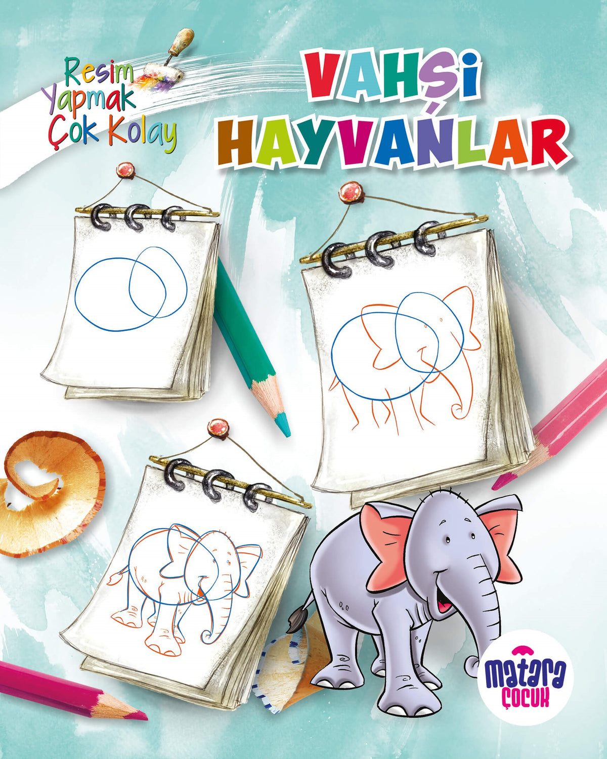 Vahşi Hayvanlar (Resim Yapmak Çok Kolay) - Kolektif kitap kapağı