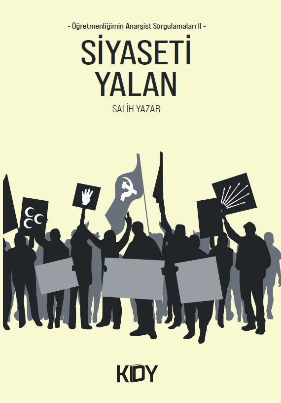 Siyaseti Yalan - Salih Yazar kitap kapağı